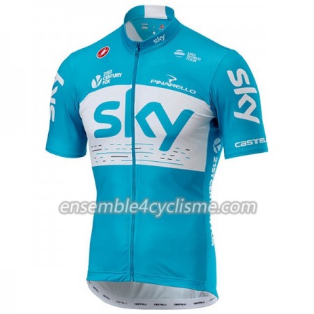 Maillot Cyclisme 2018 Team Sky N002